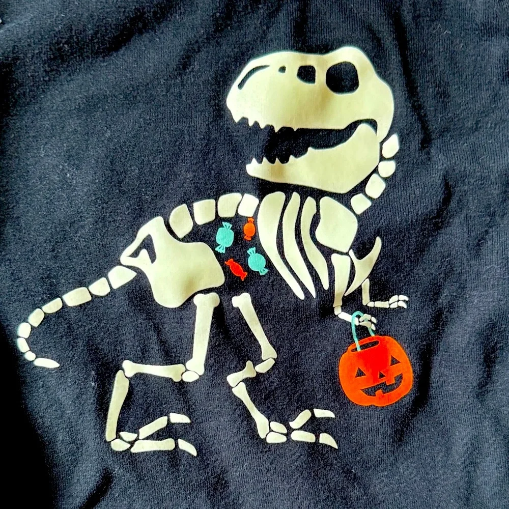 Carter’s Just One You 4-Piece Halloween Dinosaur Cotton Pajama Set 2T Boys